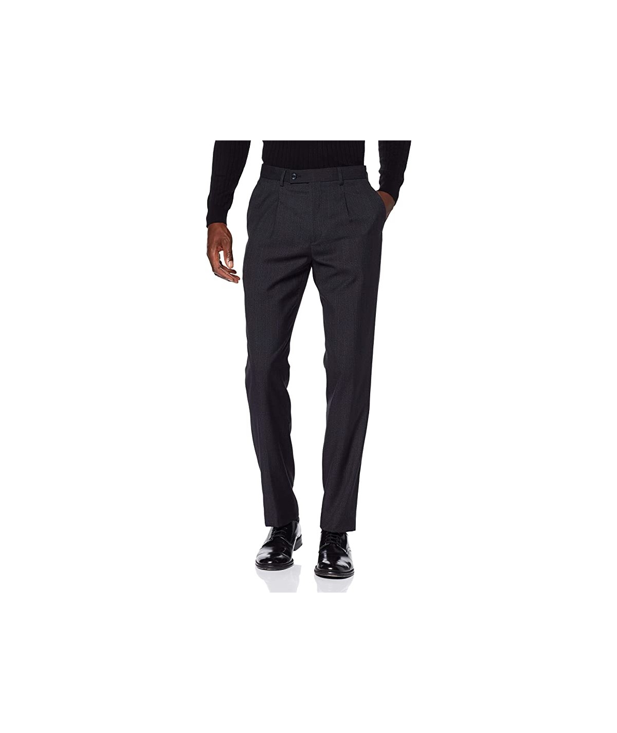 Pantaloni Uomo Classici Grigio scuro